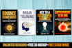 do an attractive book cover design for ebook and  print covers