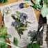 create a beautiful vintage botanical illustration poster