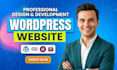 design, redesign, or fix a wordpress website