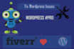 fix html css wordpress issues and errors