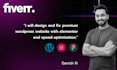 design and fix premium wordpress website with elementor and speed optimization