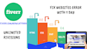develop php website, fix php bugs,html error, and mysql error