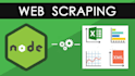 web scraping using node js and python