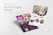 do modern flyer and poster design