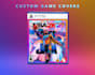 create a custom nba 2k or madden cover for you