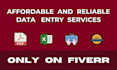 do fastest data entry and excel copy paste typing work