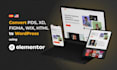 clone any web page into elementor template