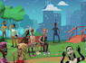 create an awesome animated cartoon music video