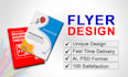 create professional brochure, flyer and other design work