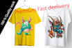 design t shirt or vector t shirt