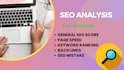 do basic analysis of your website