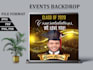 design photo booth, step repeat backdrop and banner ads