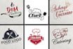 do fantastic logo for cooking,bakery,cafe,bbq,chief