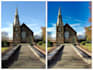 make those dreary lanscape photos pop