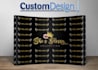 design custom red carpet backdrop,step and repeat from logo