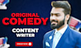 write comedy movie scripts and skits for you