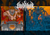 draw detailed horror dark art, metal album cover illustration