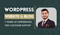build or rebuild your wordpress website design and wordpress blog website