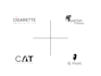 do minimalist and negative space logo