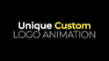 create unique custom logo animation