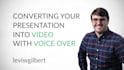 turn your powerpoint into a video with voice over