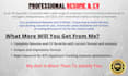 provide a professional resume writing service