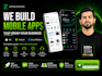 do mobile app development ios app android app with react native flutter ai app