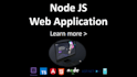 do node js web application, restful API