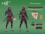 design a game character