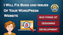 fix wordpress issues,errors and problems