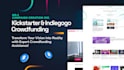 create kickstarter or indiegogo crowdfunding campaign