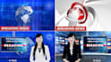 make a breaking news chinese female spokesperson video
