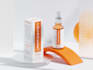 cosmetics, box, pouch, bottle packaging label and product design for amazon ebc