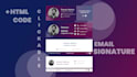 create clickable html email signature