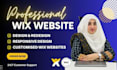 design or redesign your wix or wix studio website with SEO optimization