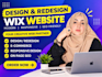 design or redesign your wix or wix studio website with SEO optimization