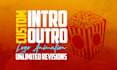 create a unique youtube intro and outro