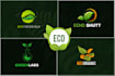 create environment green eco friendly organic natural logo