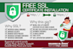 install free SSL certificate on your web server