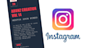 create an instagram advert or stories for your products or service