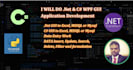 do desktop on c sharp, dotnet, visual studio wpf application
