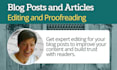 edit and proofread your blog articles