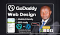 create a professional website with godaddy builder