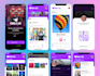 design mobile application uiux design for android and IOS
