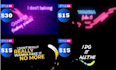 create modern lyric video