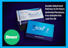do unique and custom business card design and logo design