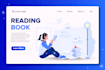 create modern flat illustrations for website and apps