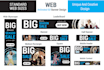 make a stunning animated,static banner that conveys luxury