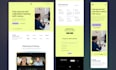 do website UI and UX design in figma