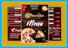 do restaurant menu design or food menu design